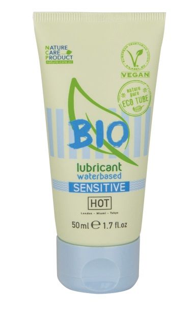 Органический лубрикант для чувствительной кожи Bio Sensitive - 50 мл. - HOT - купить с доставкой в Сыктывкаре