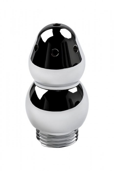 Металлический анальный душ с тремя насадками - ToyFa - купить с доставкой в Сыктывкаре