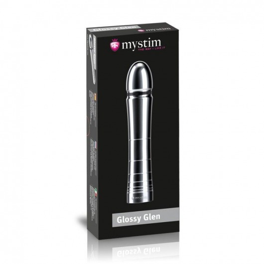 Фаллоимитатор для электростимуляции Glossy Glen Dildo - 14 см. - MyStim - купить с доставкой в Сыктывкаре