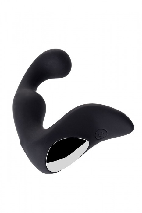 Чёрный изогнутый вибростимулятор простаты Erotist - Erotist Adult Toys - в Сыктывкаре купить с доставкой