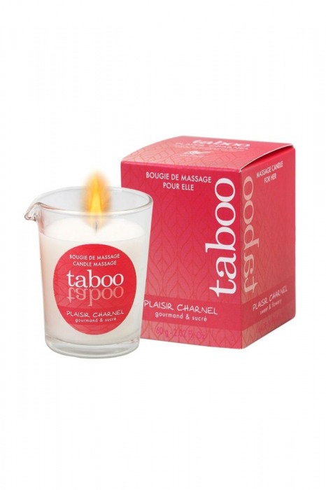Массажное аромамасло с афродизиаками для женщин RUF Taboo Plaisir charnel - 60 гр. - RUF - купить с доставкой в Сыктывкаре