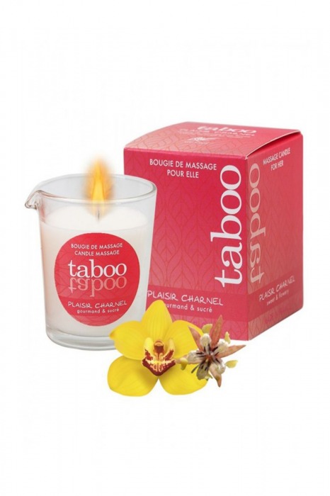 Массажное аромамасло с афродизиаками для женщин RUF Taboo Plaisir charnel - 60 гр. - RUF - купить с доставкой в Сыктывкаре