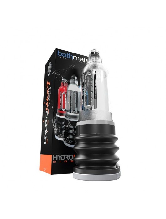 Прозрачная гидропомпа HydroMAX7 Wide Boy - Bathmate - в Сыктывкаре купить с доставкой