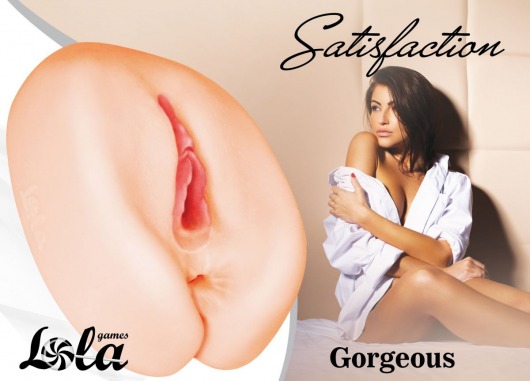 Мастурбатор с 2 тоннелями Satisfaction Gorgeous - Lola Games - в Сыктывкаре купить с доставкой