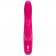 Розовый перезаряжаемый вибратор Rabbit Slimline Curve Rechargeable - 24 см. - Happy Rabbit купить в Сыктывкаре с доставкой в Orgasmix.ru Розовый перезаряжаемый вибратор Rabbit Slimline Curve Rechargeable - 24 см. - Happy Rabbit