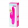 Розовый перезаряжаемый вибратор Rabbit Slimline Curve Rechargeable - 24 см. - Happy Rabbit купить в Сыктывкаре с доставкой в Orgasmix.ru Розовый перезаряжаемый вибратор Rabbit Slimline Curve Rechargeable - 24 см. - Happy Rabbit