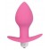 Розовая коническая анальная вибровтулка с ограничителем - 8 см. - Bior toys в Сыктывкаре Розовая коническая анальная вибровтулка с ограничителем - 8 см. - Bior toys
