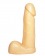 Пустотелый фаллоимитатор телесного цвета - 16,7 см. - Джага-Джага купить с доставкой в интернет-магазине Orgasmix в Сыктывкаре Пустотелый фаллоимитатор телесного цвета - 16,7 см. - Джага-Джага