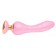 Розовый вибростимулятор SANYA - 18,5 см. - Shunga купить в Сыктывкаре с доставкой в Orgasmix.ru Розовый вибростимулятор SANYA - 18,5 см. - Shunga